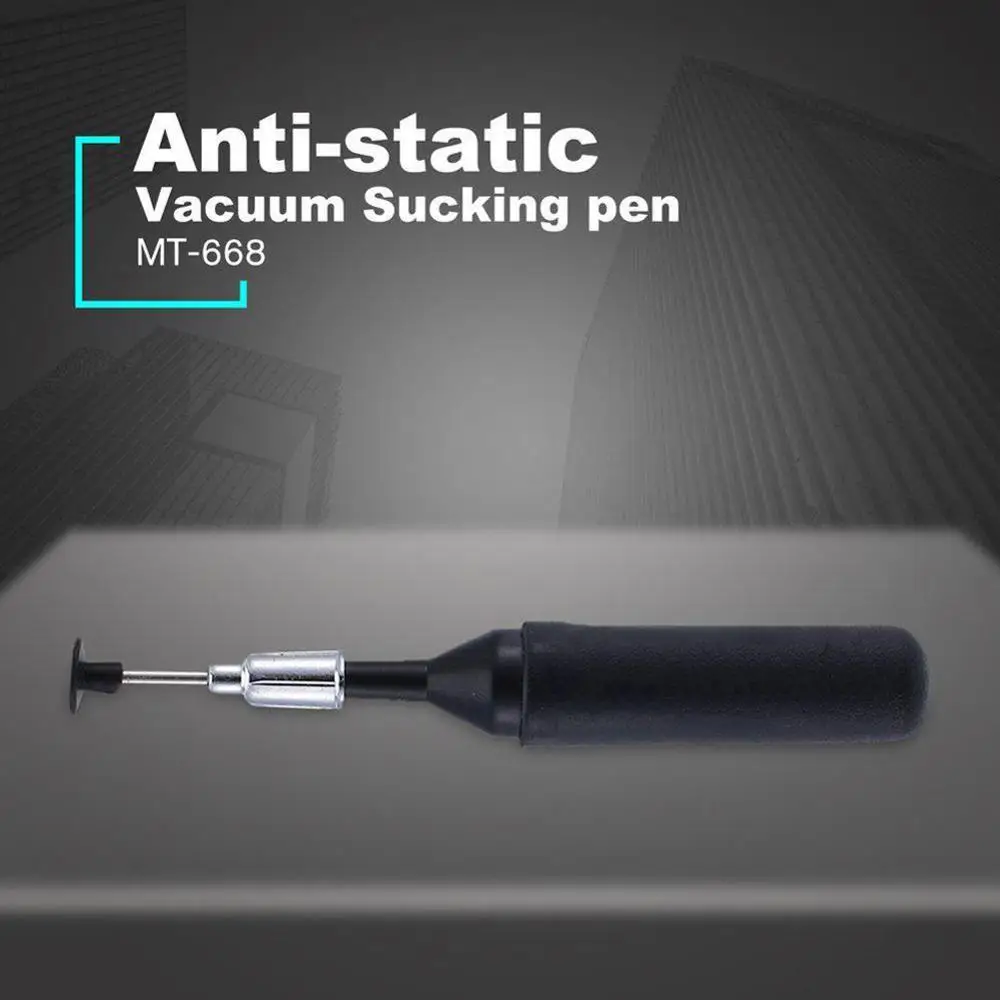 

IC SMD Vacuum Sucking Pen Sucker Pick Up Hand 4 Suction Headers MT-668 V2F9