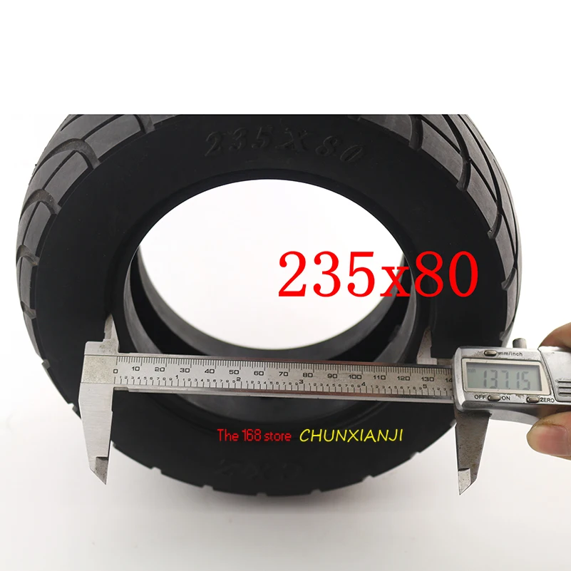 Высококачественные 235*80 однотонные шины для скутера скейтборда амортизатор