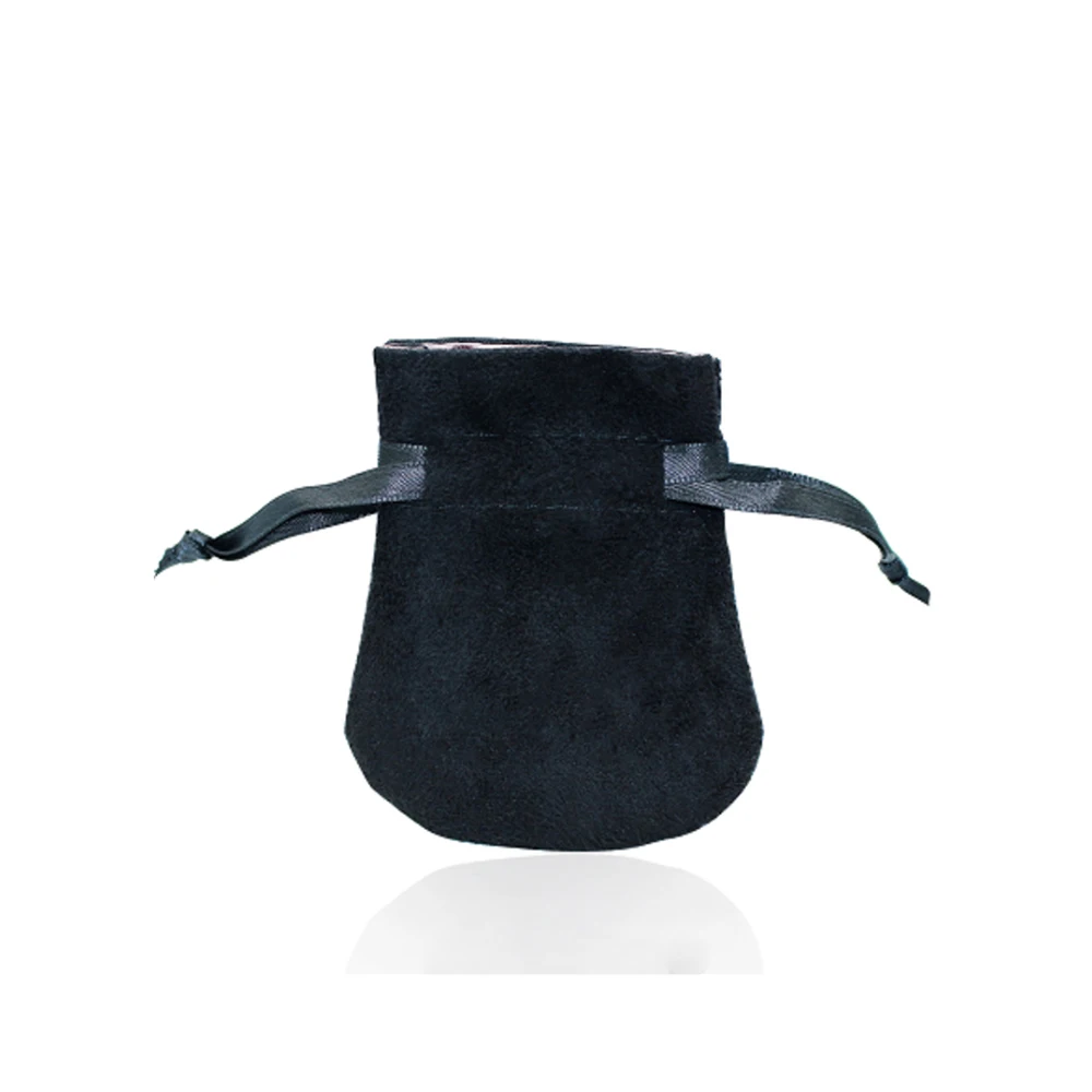 black dust bag Подлинный Шарм бусины Мода логотип шаблон серии кольцо коробка ювелирных изделий высокое качество изысканный коллекционное украшение подарок - Color: black dust bag