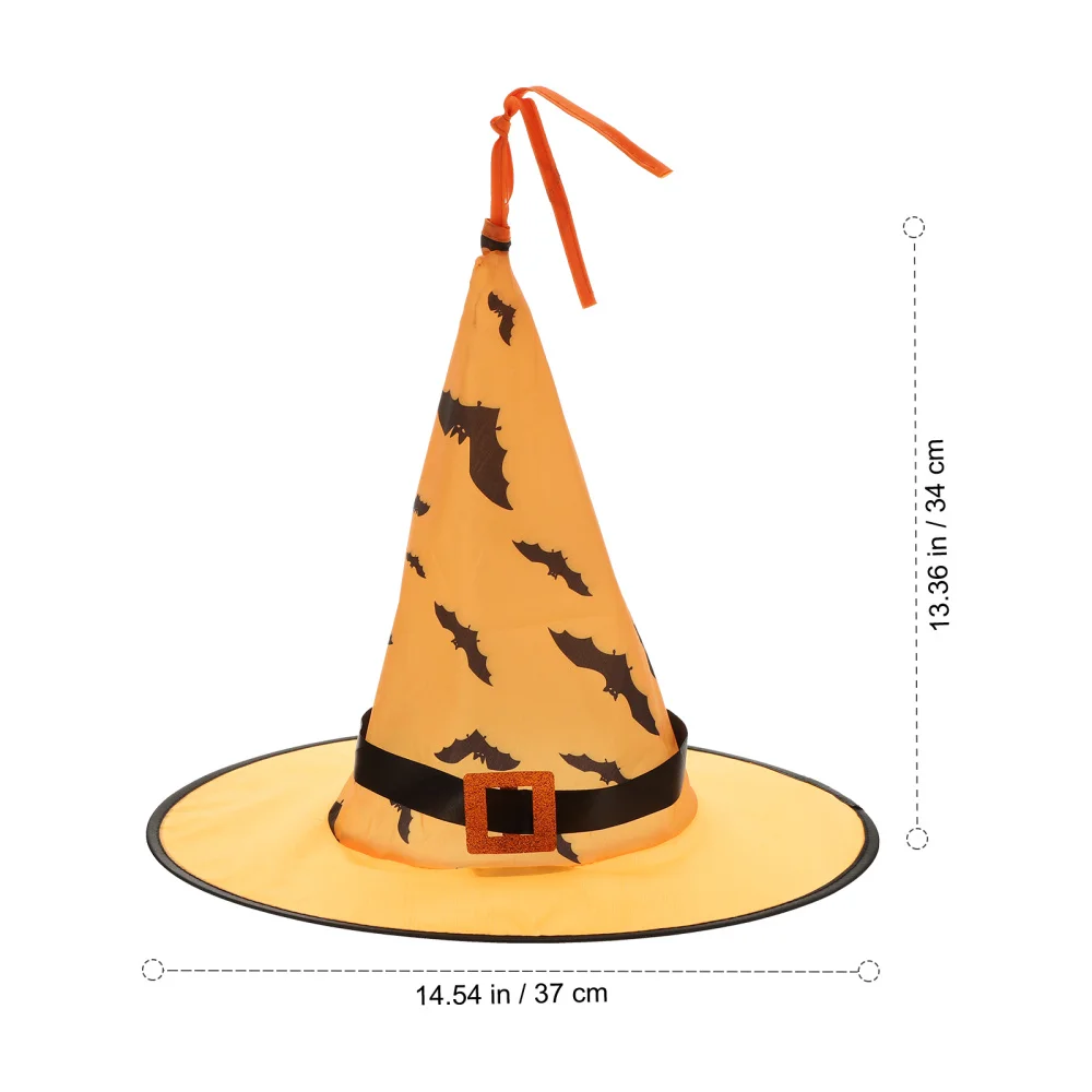 

5pcs Witch Hats Props Luminous Decorative Witch Hats (Mixed Style)
