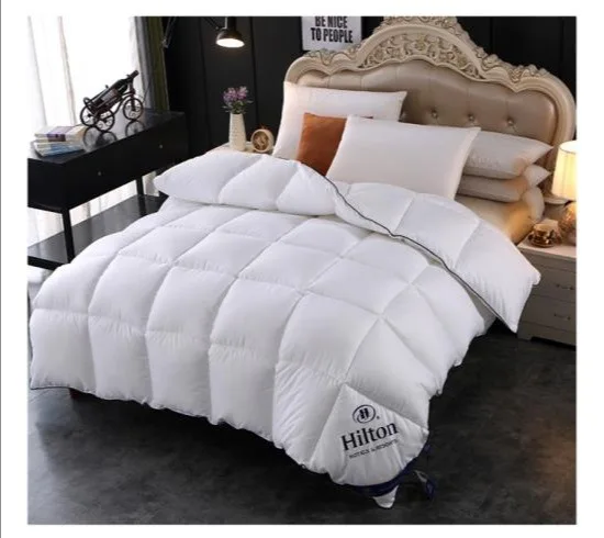 

All Cotton Down Quilt Thickened To Increase Warmth Hotel Quilt White Goose Down Four Seasons Quilt Core Household Bedding