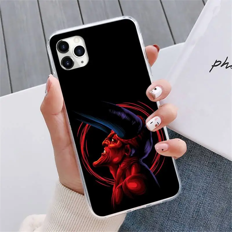 

Devil Satan New Fun Phone Case For iphone 12 5 5s 5c se 6 6s 7 8 plus x xs xr 11 pro max mini