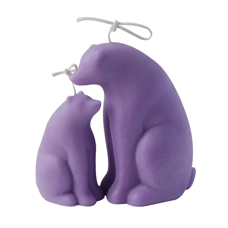 

DIY Candle Making Kit 3d Polar Bear Silicone Candle Mold Christmas Winter Ornaments Decoration Scented Candle DIY Plaster Mold