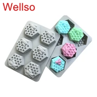 2pcs craft bee silicone soap mold craft molds diy handmade soap moulds ice cube tray flexible baking