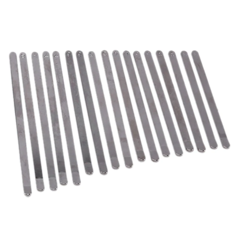 

DIY 17 Keys Crystal Transparent Kalimba Percussion Acrylic Thumb Piano Kit with Tuning Hammer