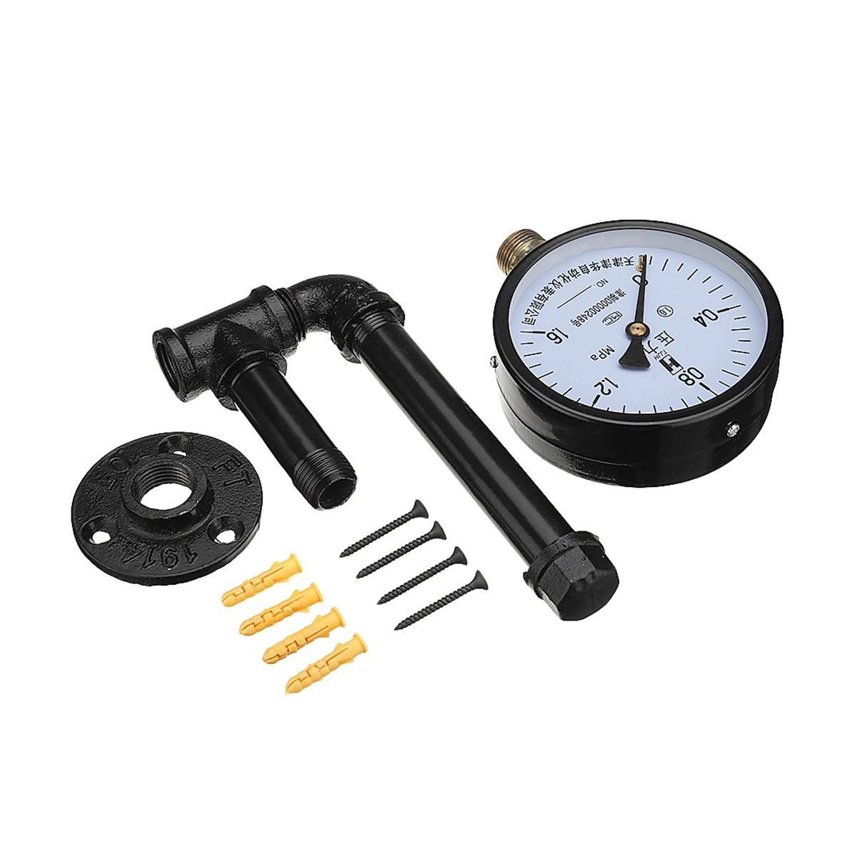 

Toilet Paper Roll Holder With Phone Holder Wall Mounted Shelf Rustic Industrial Floating Water Pipe Rack