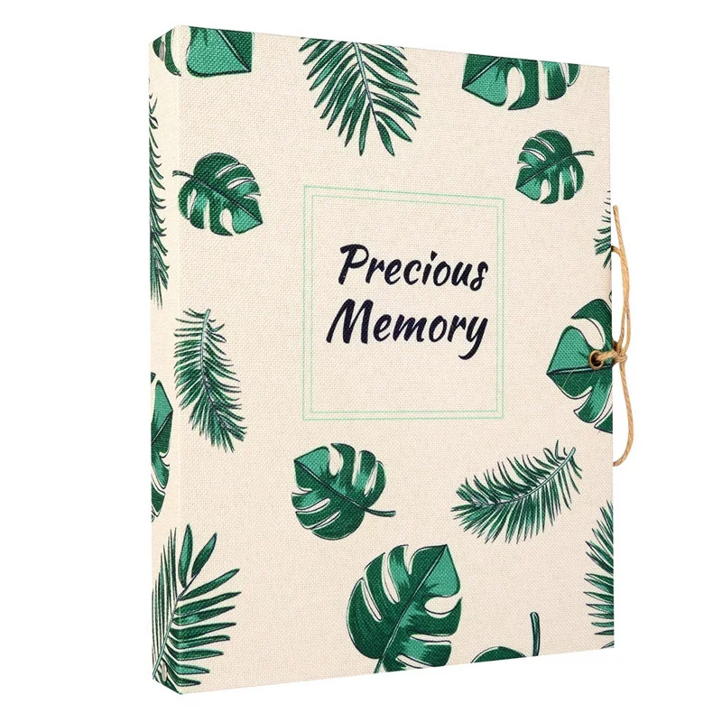 Альбом для фотографий скрапбукинг льняной многоразовый журнал путешествий