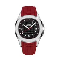 linbert mens watch automatic mechanical watch digital luminous hands stainless steel 40mm brand new luxury waterproof