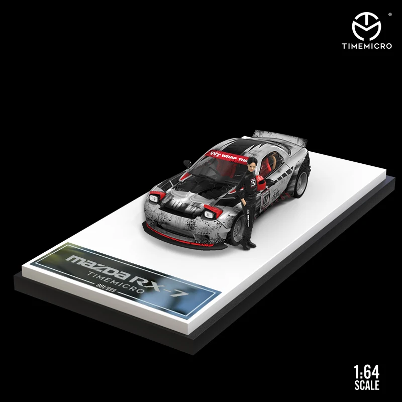 TM Time Micro 1:64 Mazda RX-7 WT бородавок литые модели автомобилей | Игрушки и хобби