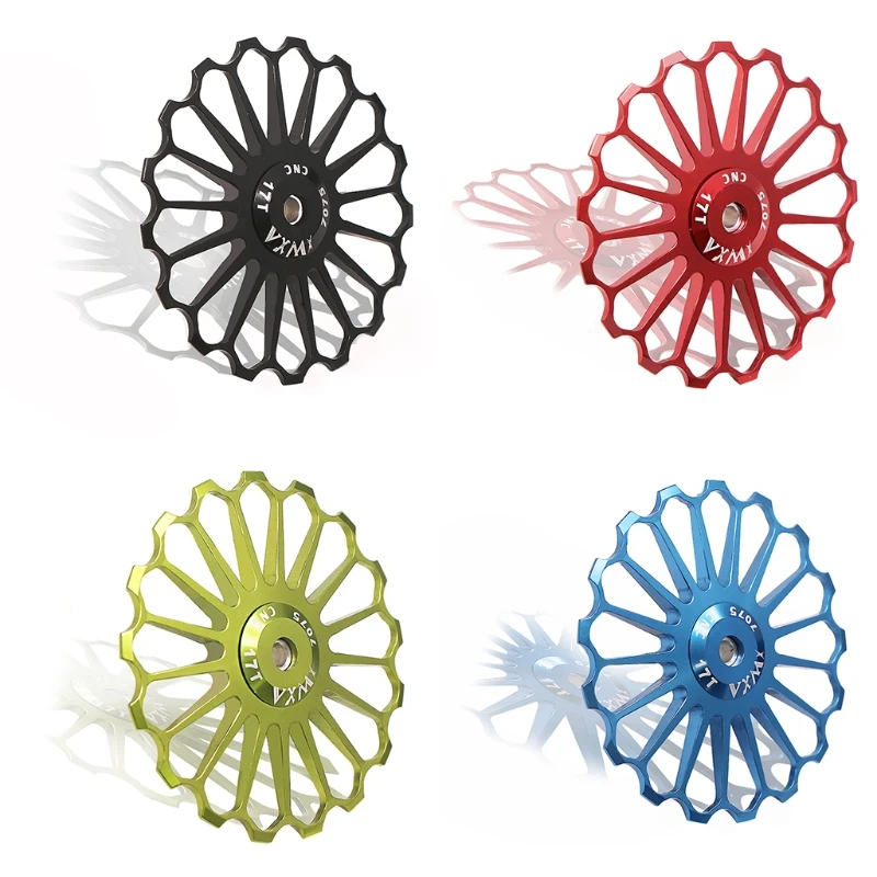 

K1MB 17T Bicycle Jockey Wheel Ceramic Bearing Derailleur Pulley Aluminum Alloy Rear Road Bike Guide
