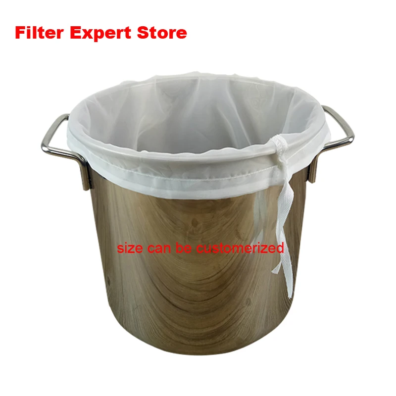 Нейлоновый мешок фильтр для домашнего пивоварения 30 х20 см 120 м|homebrew bucket|homebrew filter