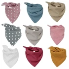 1 шт., детский нагрудник из муслина