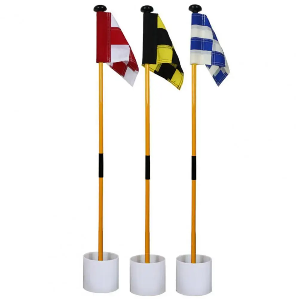 

Plastic Practical Reusable Golf Flagpole Sturdy Golf Flagpole High Strength for Golf Practice