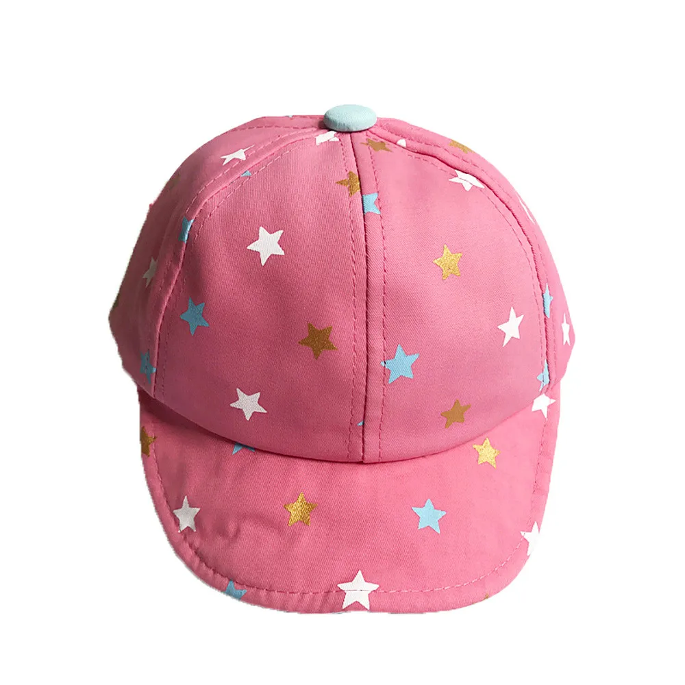 Детские шапки сезон весна лето осень бейсбольная кепка с пятью звездами для