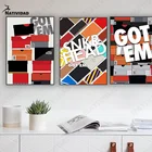 Бокс для обуви, плакат, абстрактный художественный фон, печать, холст, живопись, скандинавский Модный магазин, спальня, гостиная, домашний декор, стены