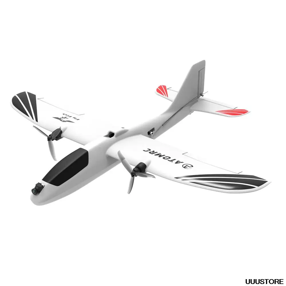 

Электрический атомайзер для начинающих, летающая рыба с неподвижным крылом 650 мм, летательный аппарат FPV, радиоуправляемый самолет PNP/FPV PNP, у...