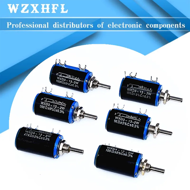

Проволочный потенциометр WXD3-13-2W, 100, 200, 220, 470, 680, 1K, 2,2 K, 3,3 K, 4,7 K, 10K, 22K, 33K, 47K, 5,6 K Ом, 6,8, 2 Вт, 1 шт.