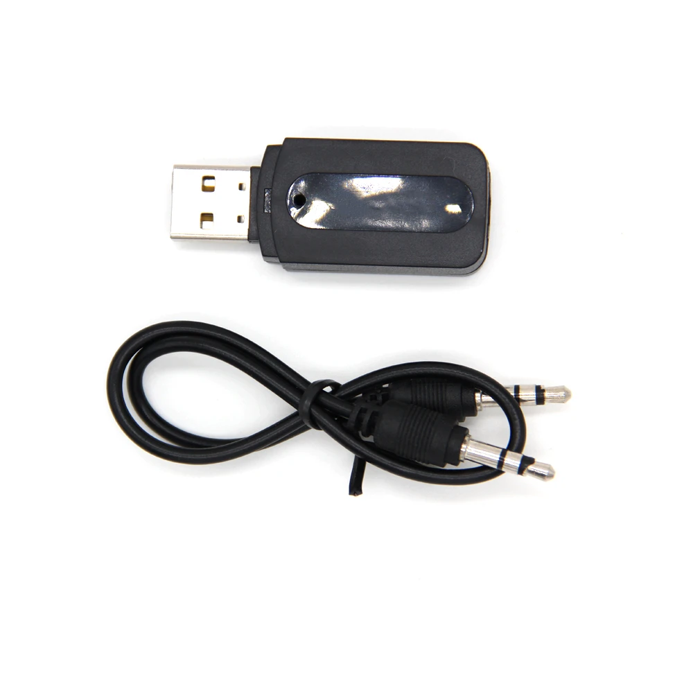 USB беспроводной Bluetooth совместимый музыкальный аудиоприемник адаптер с разъемом 3
