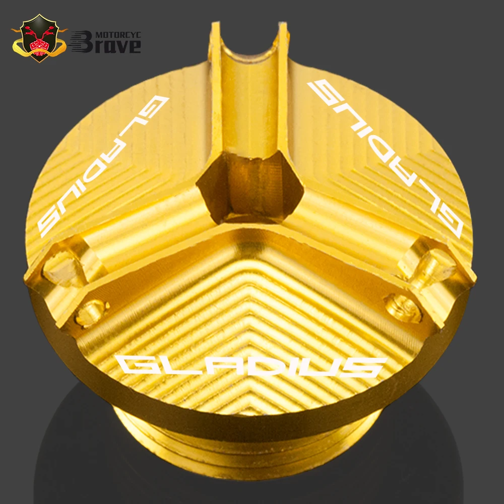 

Motorcycle Engine Oil Filler Cap Drain Sump Plug Bolt Cover Screw For Suzuki SFV650 SFV 650 GLADIUS 2009-2015 2014 2013 2012