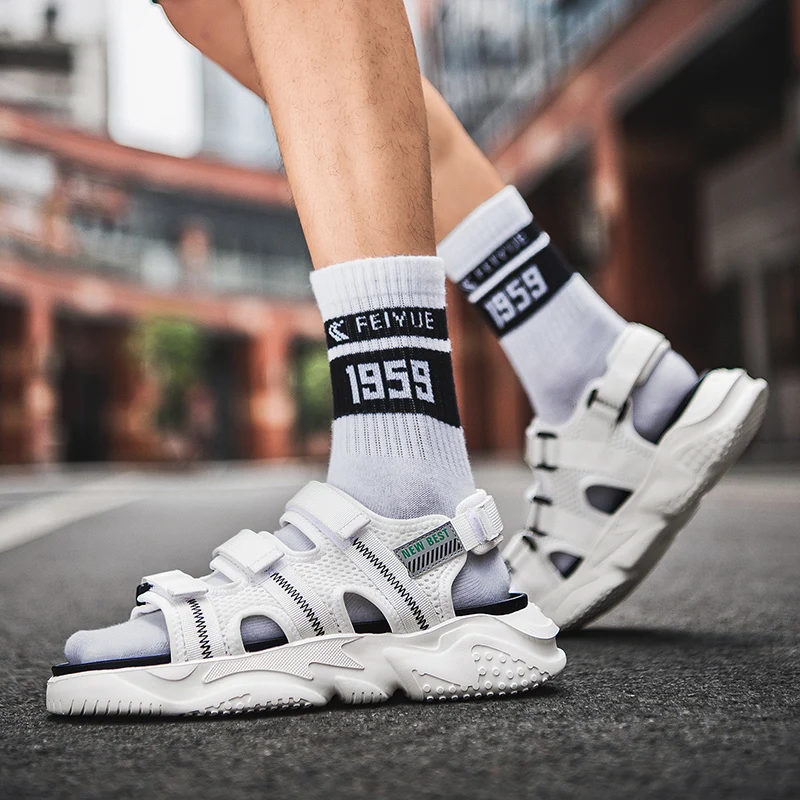 

sandal 2019 piel cuire leather summer sandalias men shoes work hombre casa sandalsslippers size sandels roman mens outdoor en