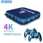 Супер игровая консоль для PS1DCN64 50000 + игровая приставка WiFi Мини ТВ Ретро видеоплеер с поддержкой беспроводных контроллеров европейская вилка