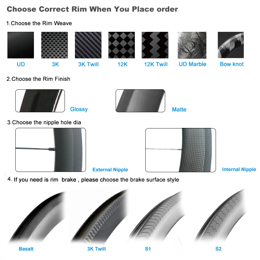 Комплект колес Super Light Powerway R13 R36 из углеродных волокон для велосипедов 700C 38 50 60 88 мм с ободами для шин и безкамерной установкой на дорожных велосипедах с втулками AS511SB FS522SB.