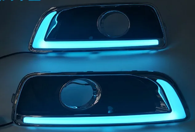 Дневные ходовые огни Светодиодные ДХО Желтый поворотный фонарь дневсветильник