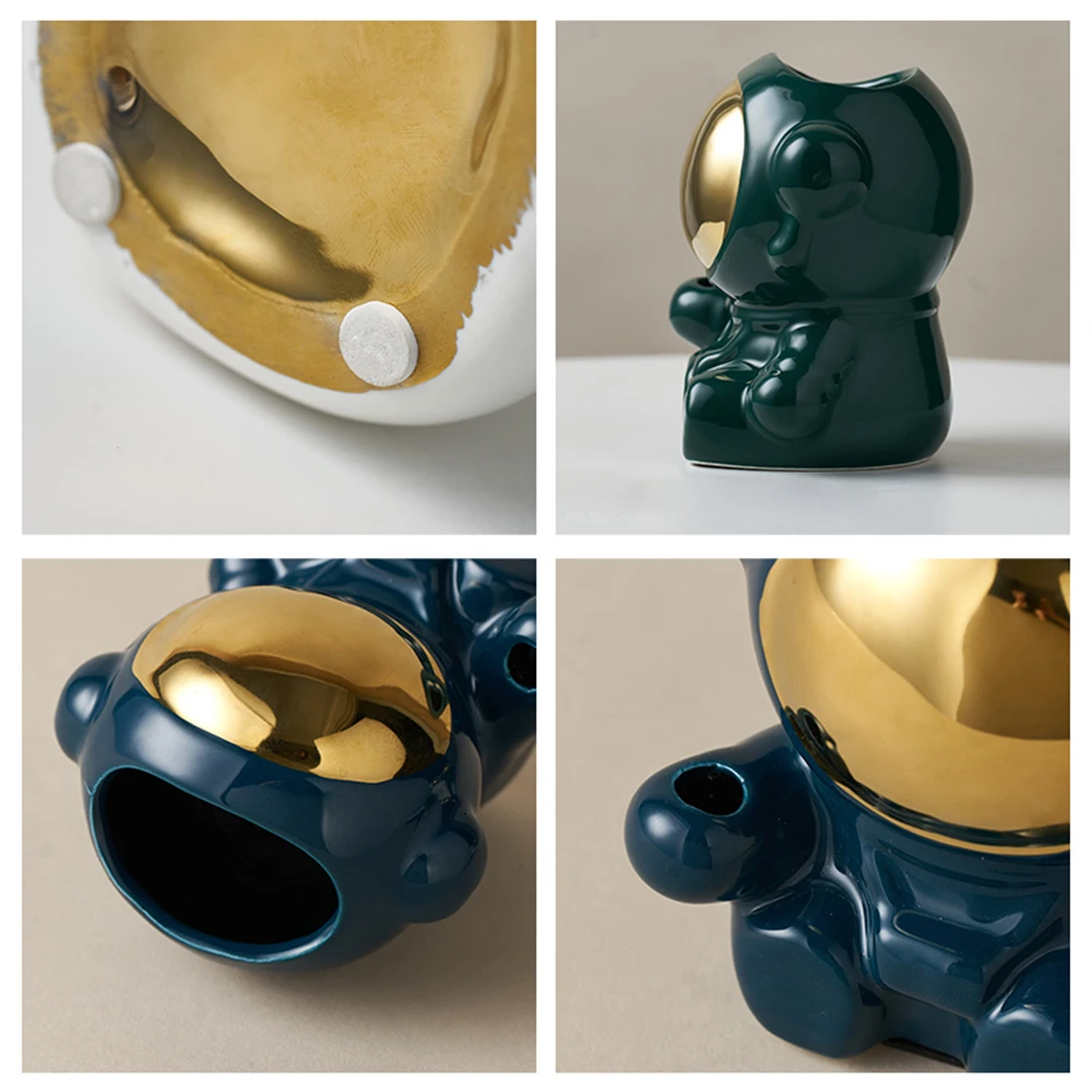 

Nordic Desk Accessories Creative Astronaut Ceramic Pen Holder Creative Astronaut Ceramic Pen Holder Ornaments Home Modern Gift