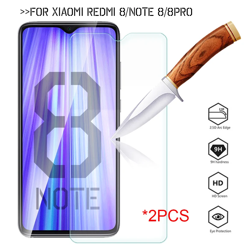 Защитное стекло для Xiaomi Redmi Note 8 Pro 2 шт.|Защитные стёкла и плёнки телефонов| |