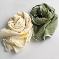 autumn winiter baby boy girl scarves kids children toddler cotton linen scarf