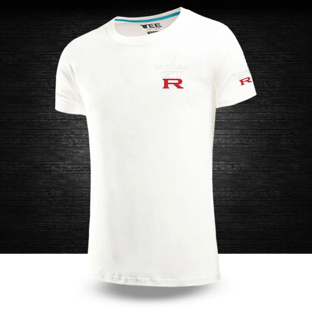 Футболка GTR мужская с коротким рукавом удобная тенниска из 100% хлопка майка
