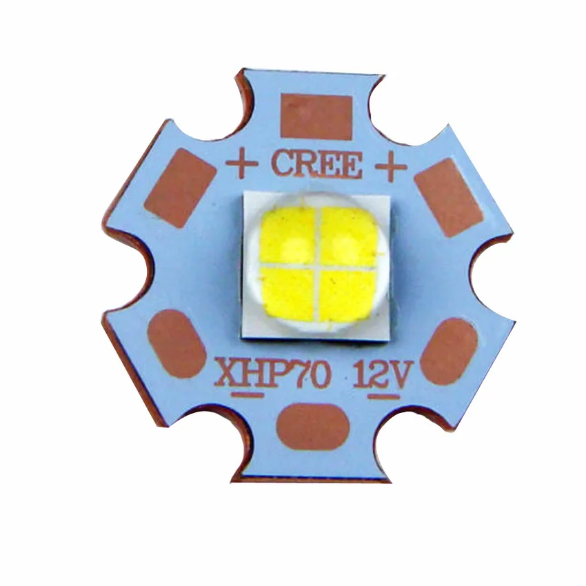 10 шт. 28 8 Вт Cree XHP70 белый 3000K 4500K 6500K светодиодный эмиттер ламсветильник в/12 В на 16