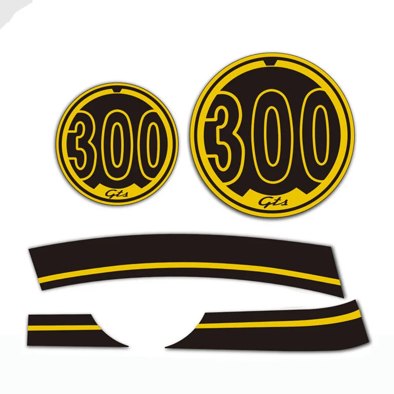 Motorcycle body Decals Sticker Emblem reflective Stickers Fit for Vespa GTS 300 gts300 | Автомобили и мотоциклы