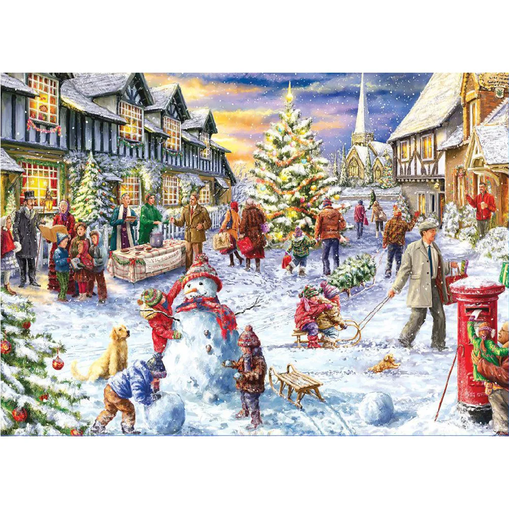 

1000PCS Jigsaw Puzzle for Adults Kids Christmas Puzzle Game Puzzle Toys Home Decor