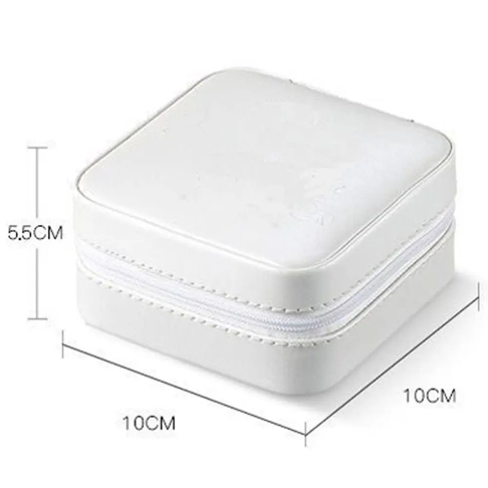 Шкатулка для ювелирных изделий из полиуретана портативный органайзер хранения