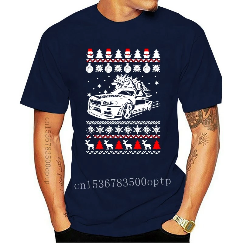 

New Men tshirt CHRISTMAS SWEATER FOR FAST AND FURIOUS FAN SHIRT T-SHIRT HOODIE cool Printed T-Shirt tees top