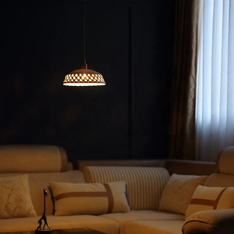 Американская маленькая Керамическая люстра простая Скандинавская для ресторана