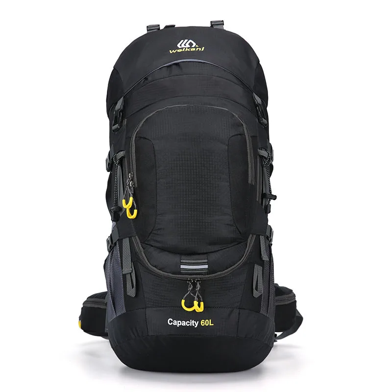 

60L Rain Cover Waterproof Reflective Hiking Trekking Sports Backpack Outdoor Climbing Bag Unisex Camping Travel Rucksack For Men