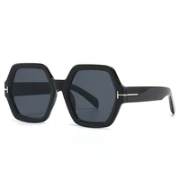 new fashion polygon sunglasses brand design gradient sunglasses polarized anti ultraviolet uv400 sunglasses for adultwomenmen