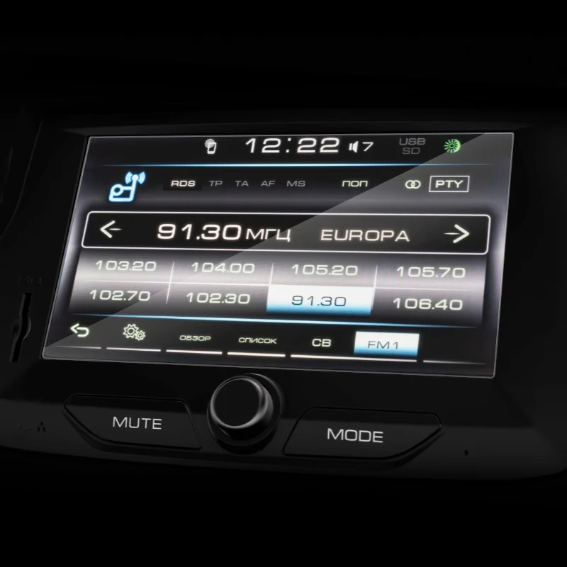 Автомобильный Стайлинг для LADA Vesta 2015 г. GPS навигация экран стеклянная пленка