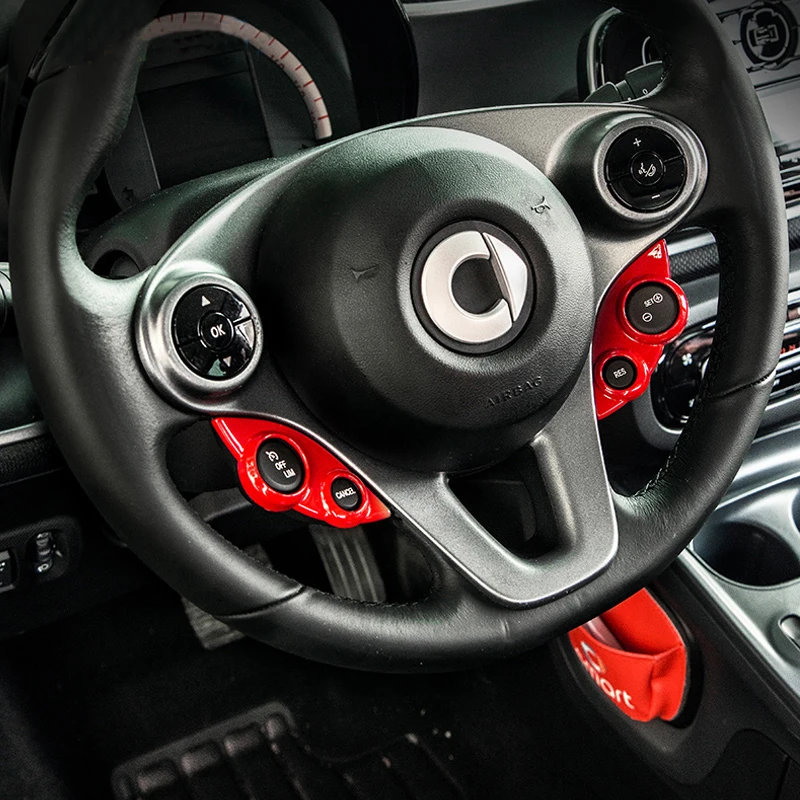 Кнопка управления переключателем рулевого колеса автомобиля наклейка отделка