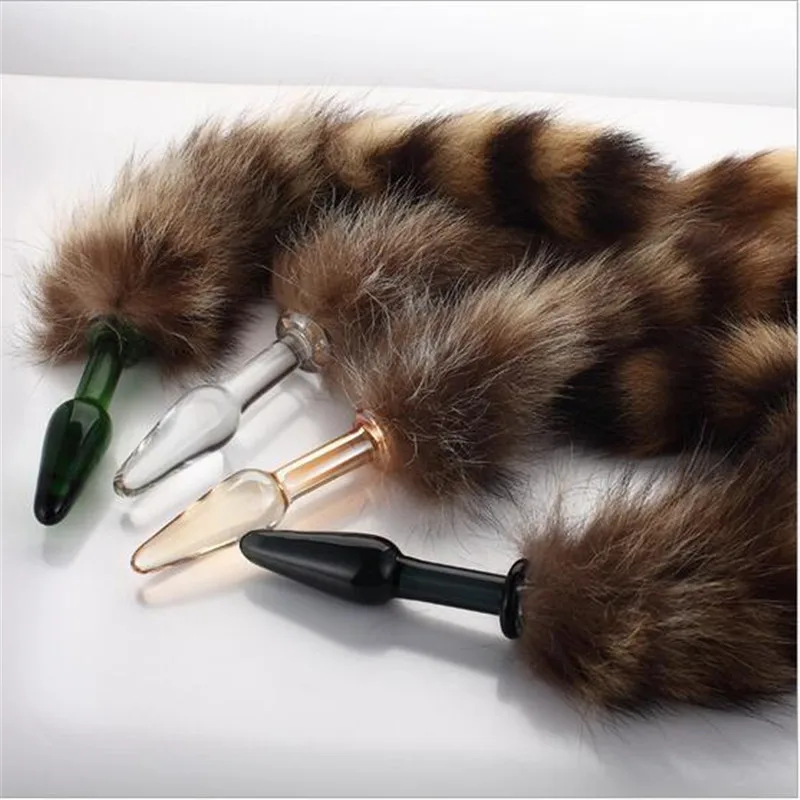 Секс-товары для взрослых Сексуальная Силиконовая Анальная пробка с лисьим