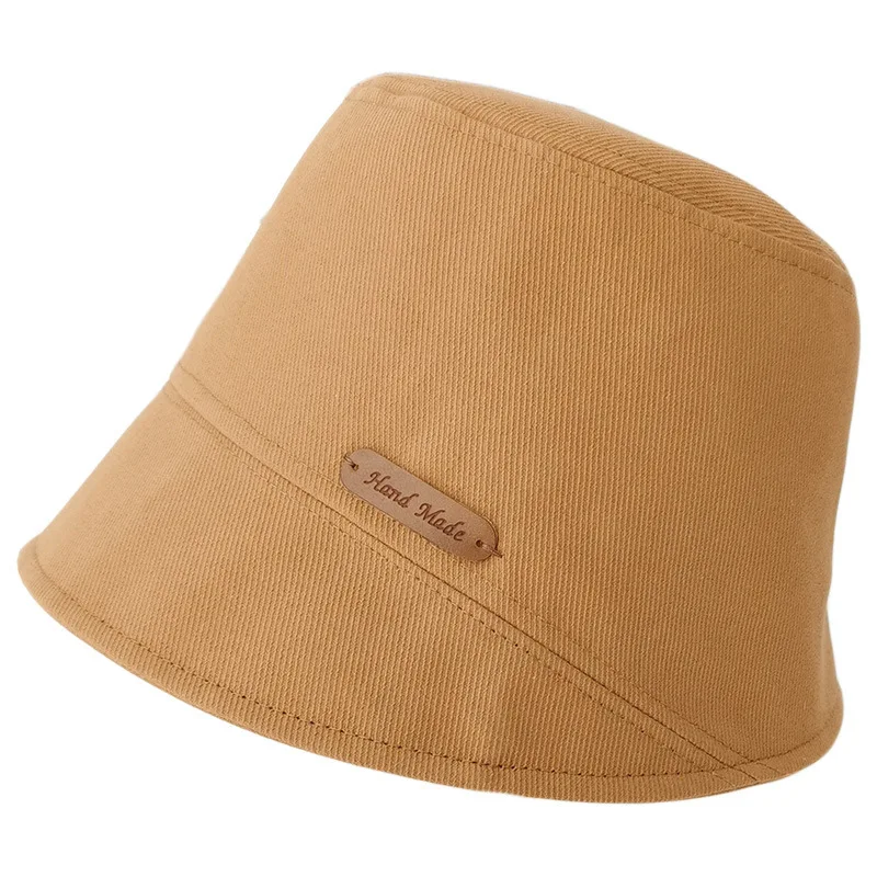 

Clothing Accessories Canvas Simple Plain Hats The Fisherman Hat Female Canvas Trendy Caps Gift for Boyfriend Gorro Masculino C