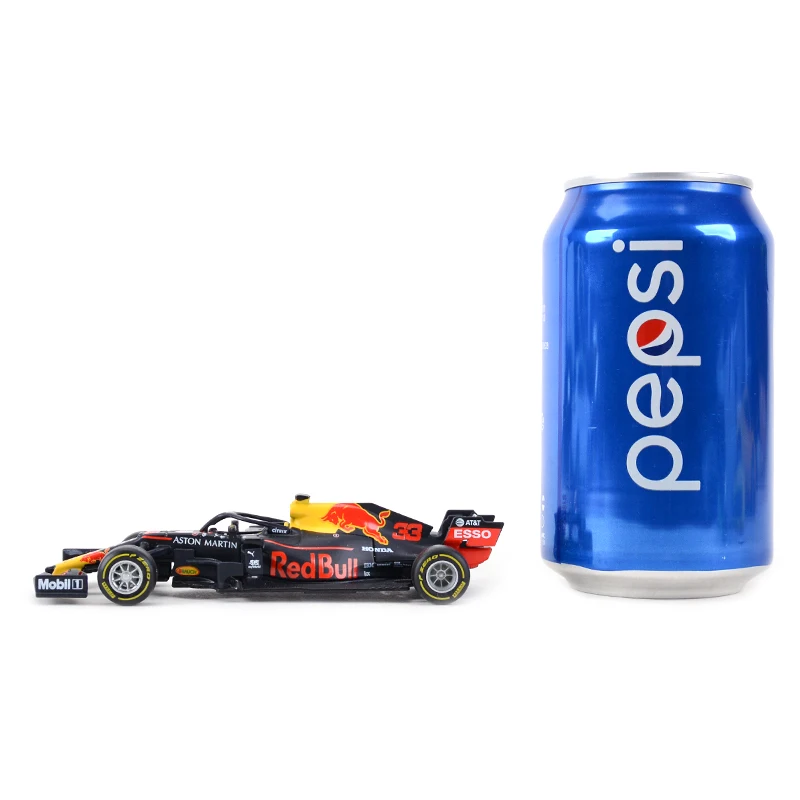 Bburago-coche de carreras de simulaci&oacute;n est&aacute;tica, modelo de aleaci&oacute;n fundido a presi&oacute;n, 1:43, 2021, 2019, RB16B, RB15, RB14, RB13, RB12, RB9, #33, #3, #1, F1-4