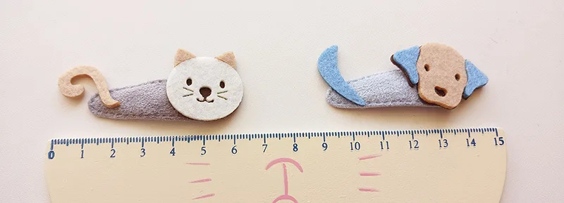 1 шт. Новые Креативные милые заколки для волос с мультяшным котом медведем лисой