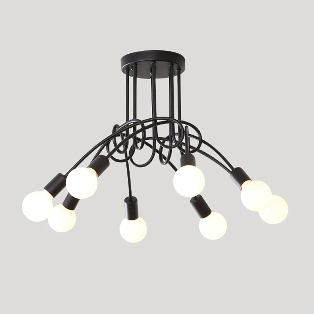 3/5/8 светильник s люстра светодиодный паук потолочный образная дизайн 220V E27