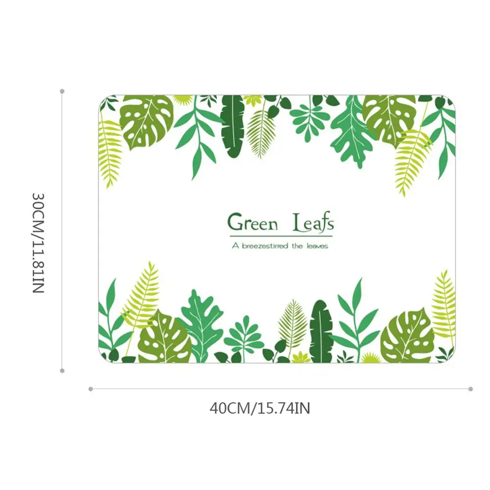 

Silicone Placemat Creative Insulation Mat Oil-proof Waterproof Table Mat Non-slip Washable Durable Suitable for Kitchen