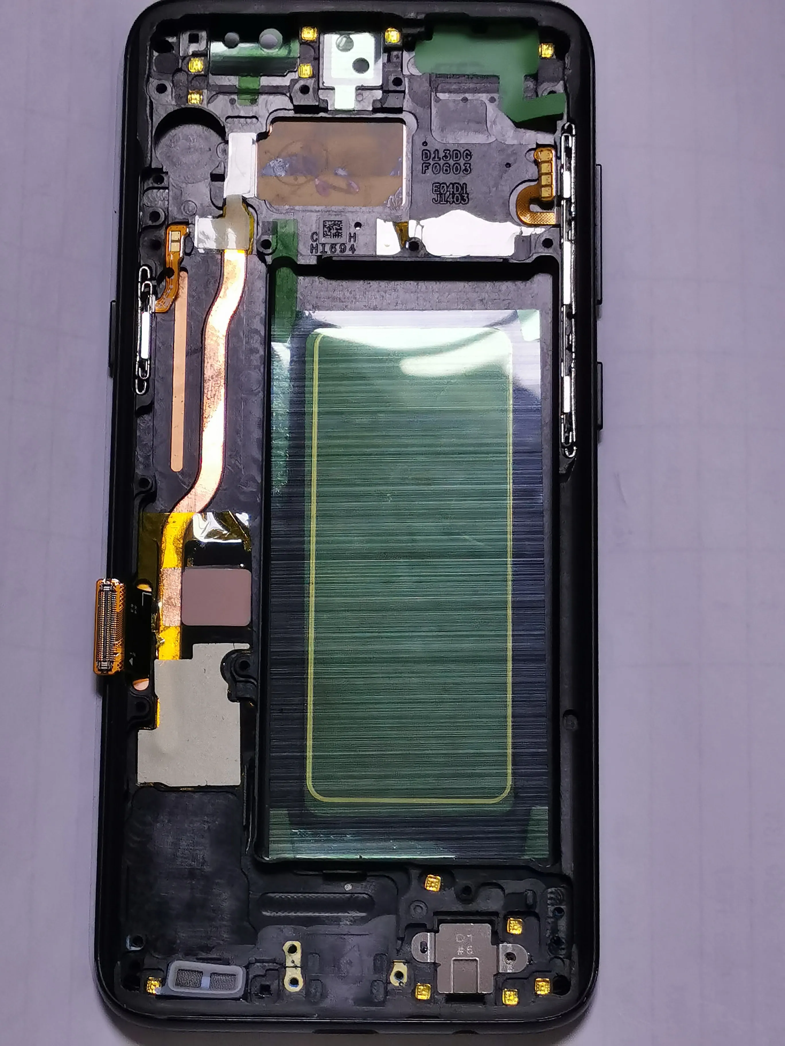 Протестированный Super AMOLED ЖК дисплей для Samsung Galaxy S8 + рамка G950F G950U G950 сенсорный
