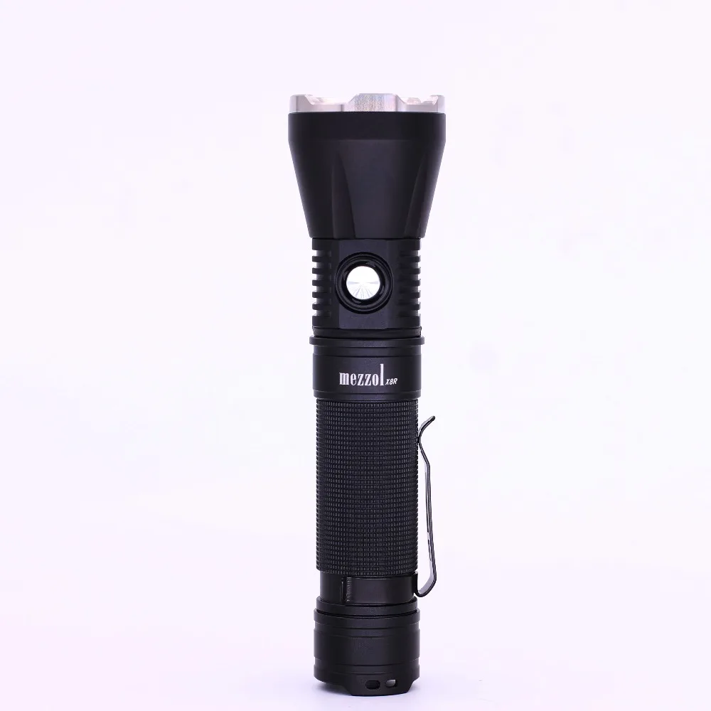 Mezzol X8R-L только один переключатель в шею 3000 люменов usb 21700 флэш-светильник жесткий светильник походный светильник, лампа