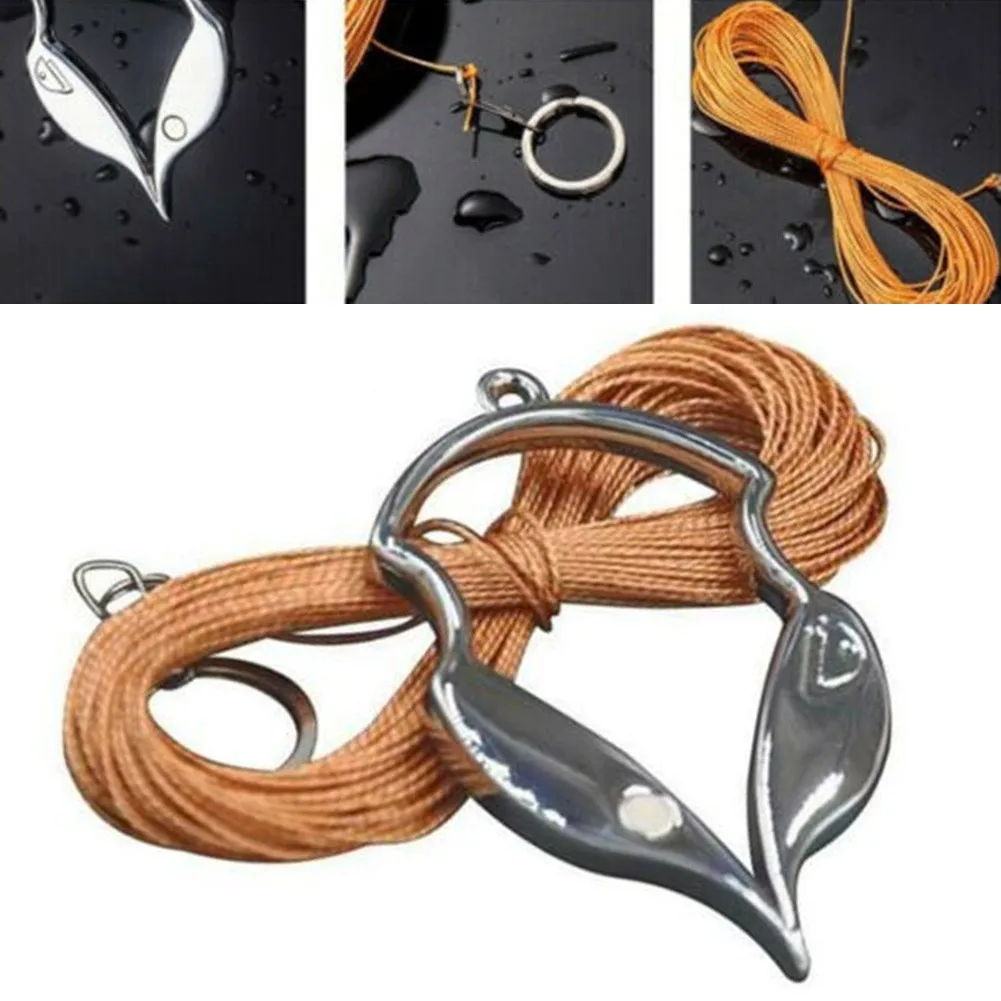 

1pc Lure Snag Remover With Rope Decoupling Device Stainless Steel Plier Iscas Pesca Fish Tackle Decoupling Device Fishing Tools